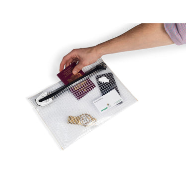 Clear Security Wallet for Personal Items AS0 T2 in Action
